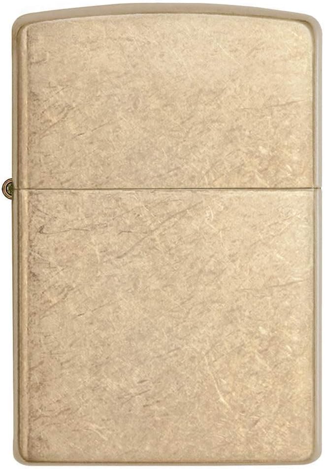 Zippo Armor Tumbled Brass Pocket Lighter
