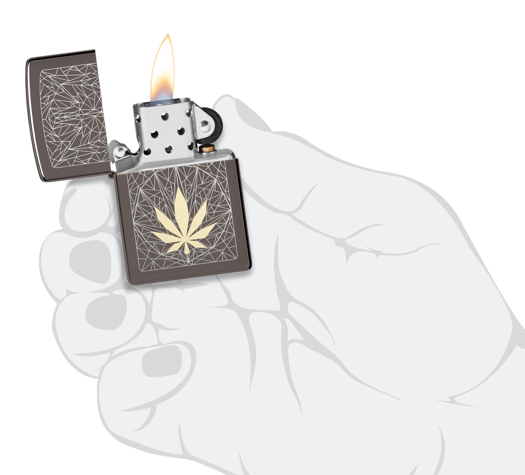 Zippo Leaf Lighters