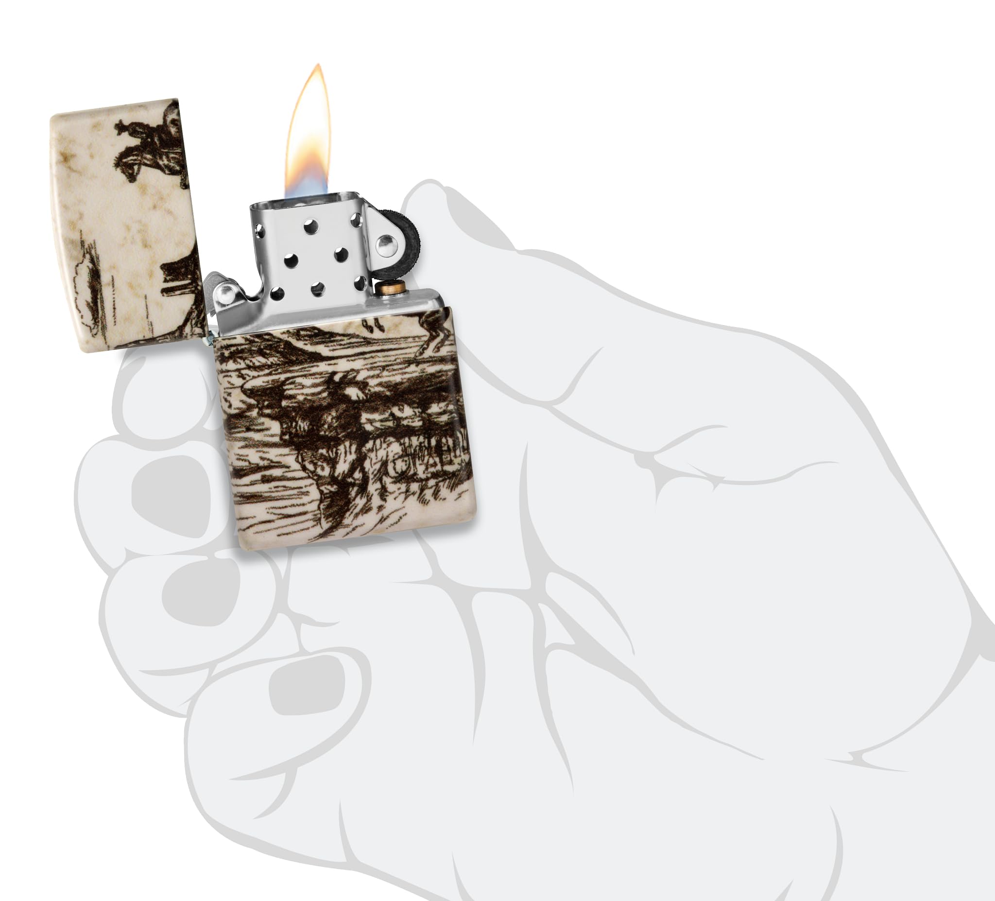 Zippo Western Lighters