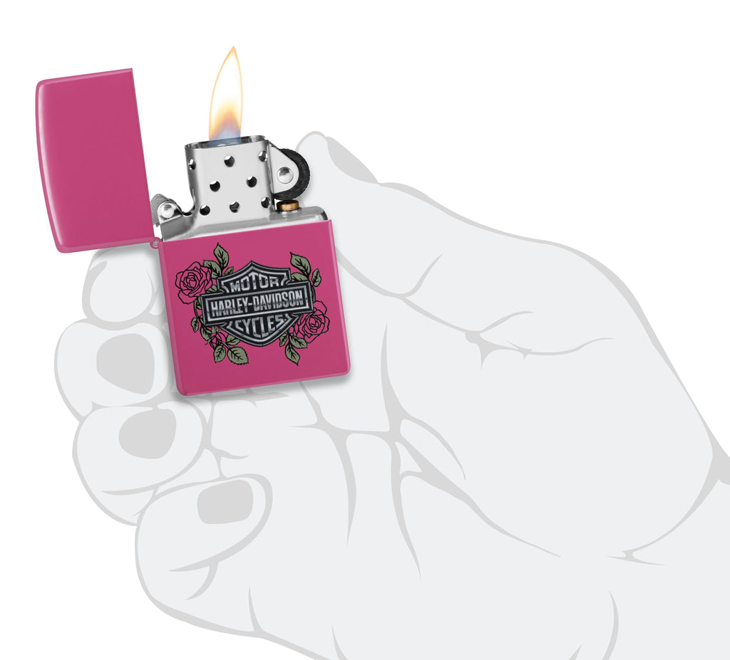 Zippo Lighter, Metal, Armor High Polish Chrome, Standard Size