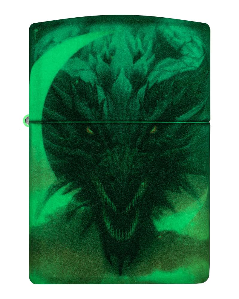 Zippo Dragon Fusion Design 540 Tumbled Brass Pocket Lighter