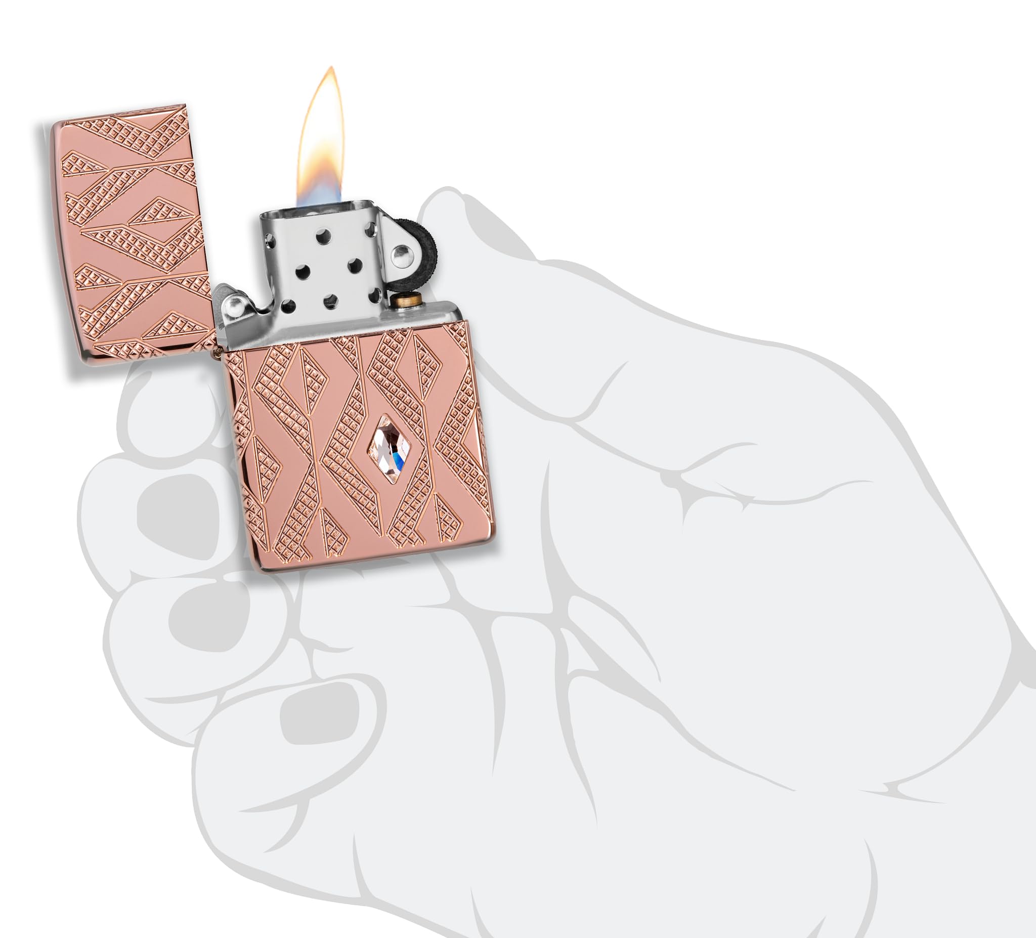 Zippo Armor Deep Carve Lighters