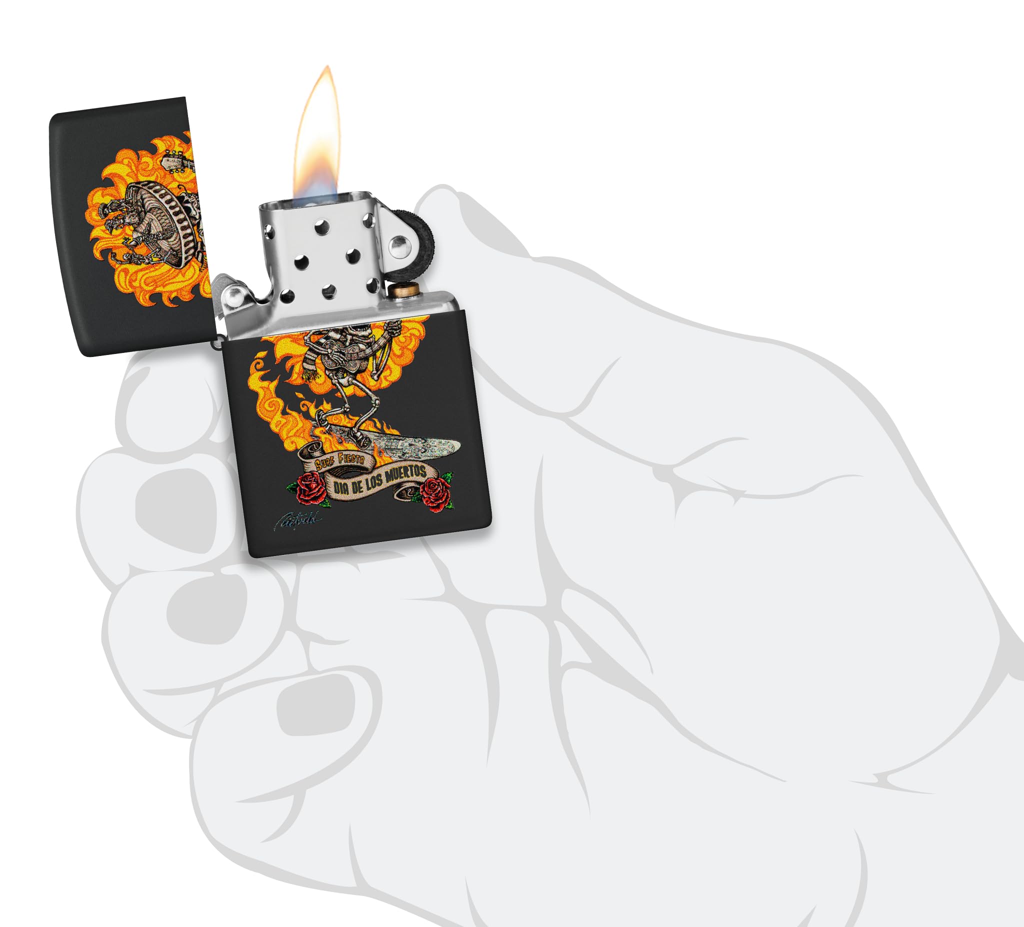 Zippo Skull Lighters