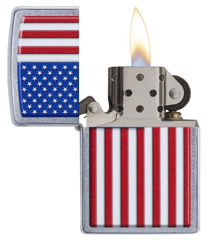 Zippo American Flag Lighters