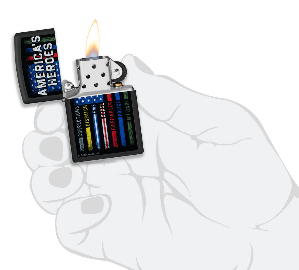 Zippo Heroes Lighters