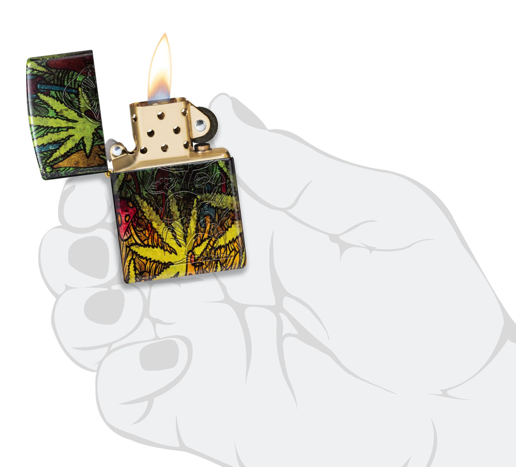 Zippo Leaf Lighters