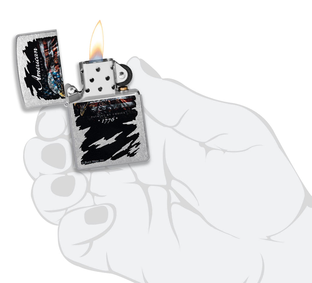 Zippo American Flag Lighters