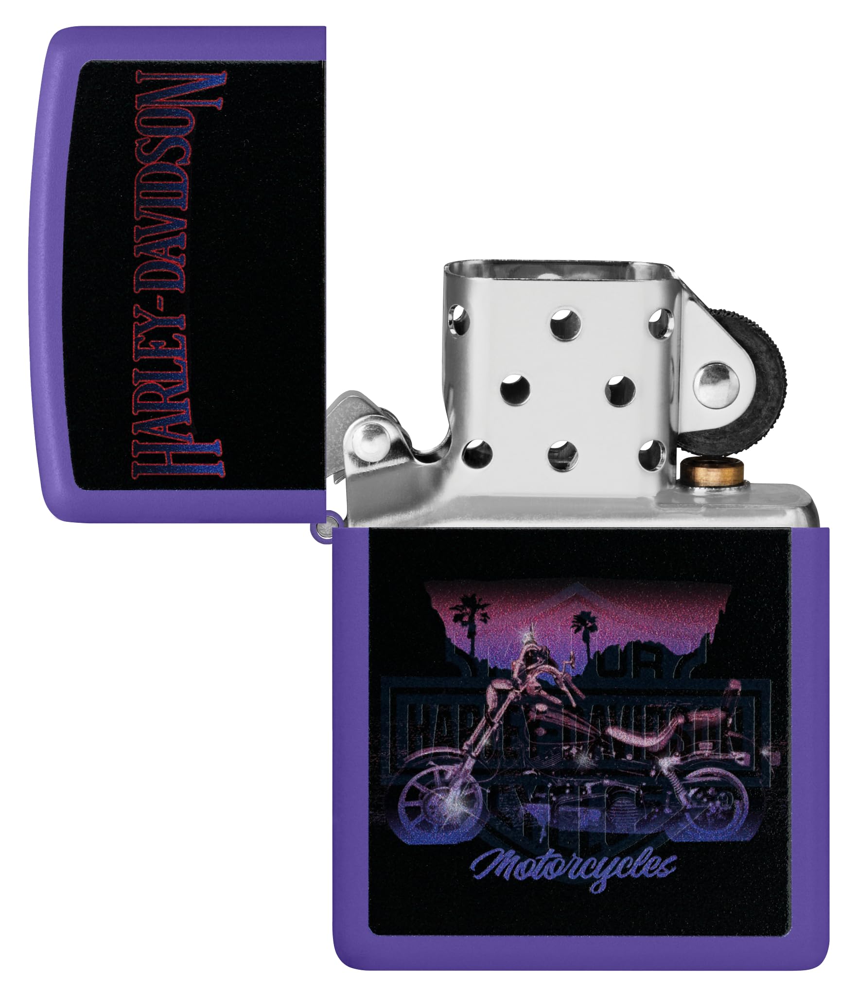 Zippo Lighter, Metal, Armor High Polish Chrome, Standard Size