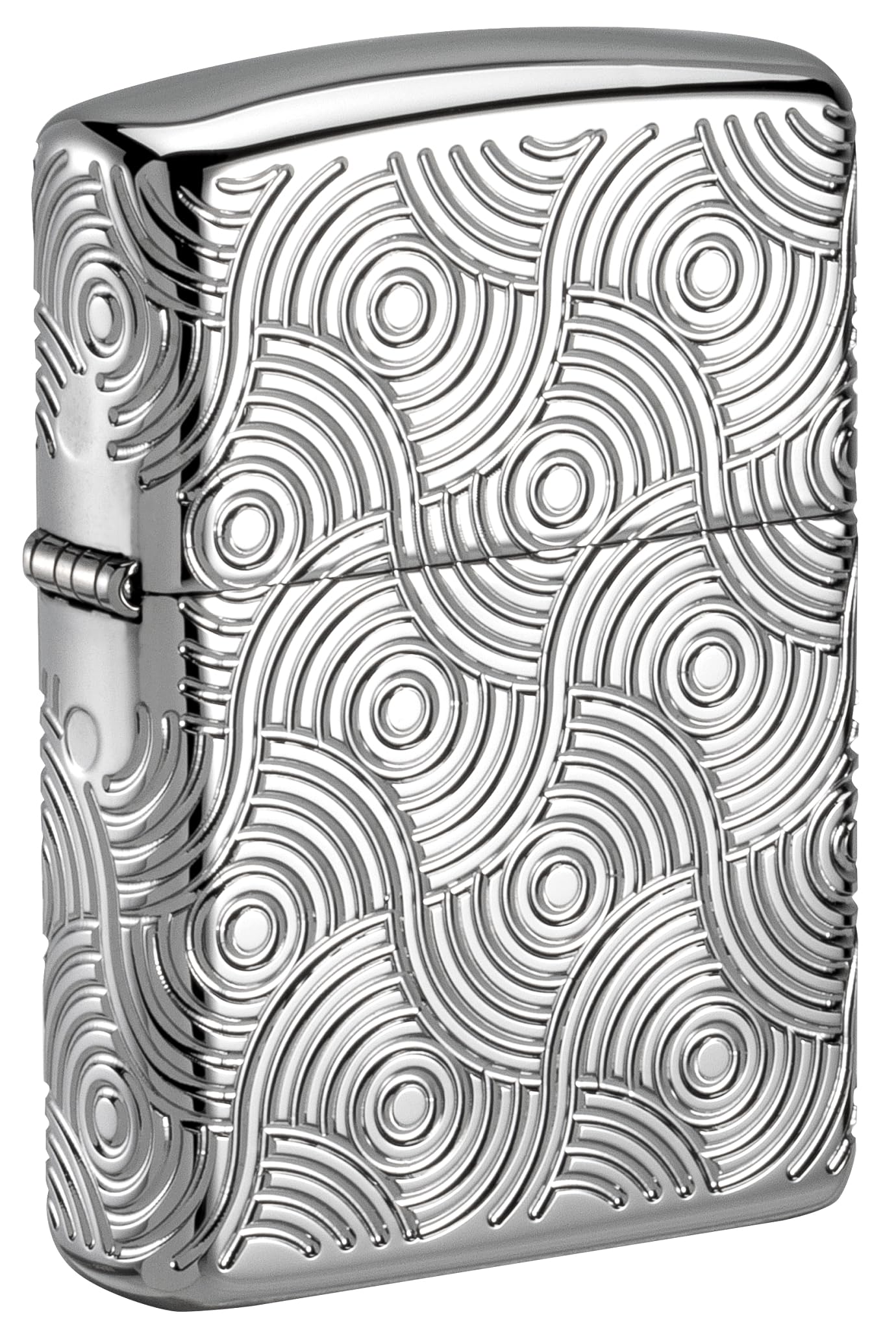 Zippo Lighter, Metal, Armor High Polish Chrome, Standard Size