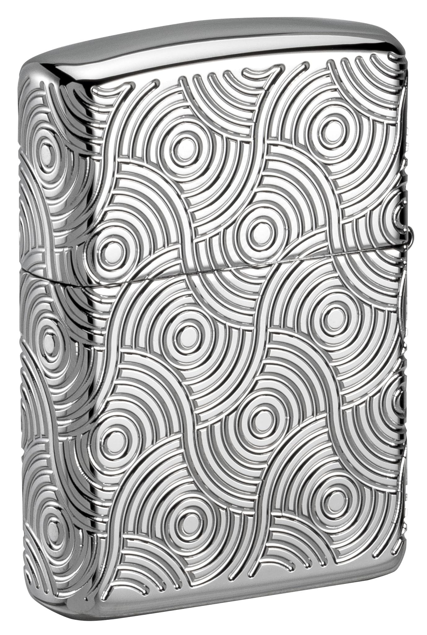 Zippo Lighter, Metal, Armor High Polish Chrome, Standard Size