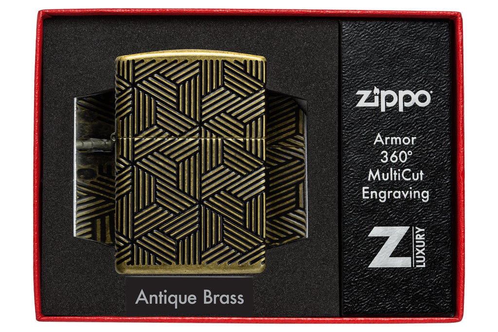 Zippo Lighter, Metal, Armor High Polish Chrome, Standard Size