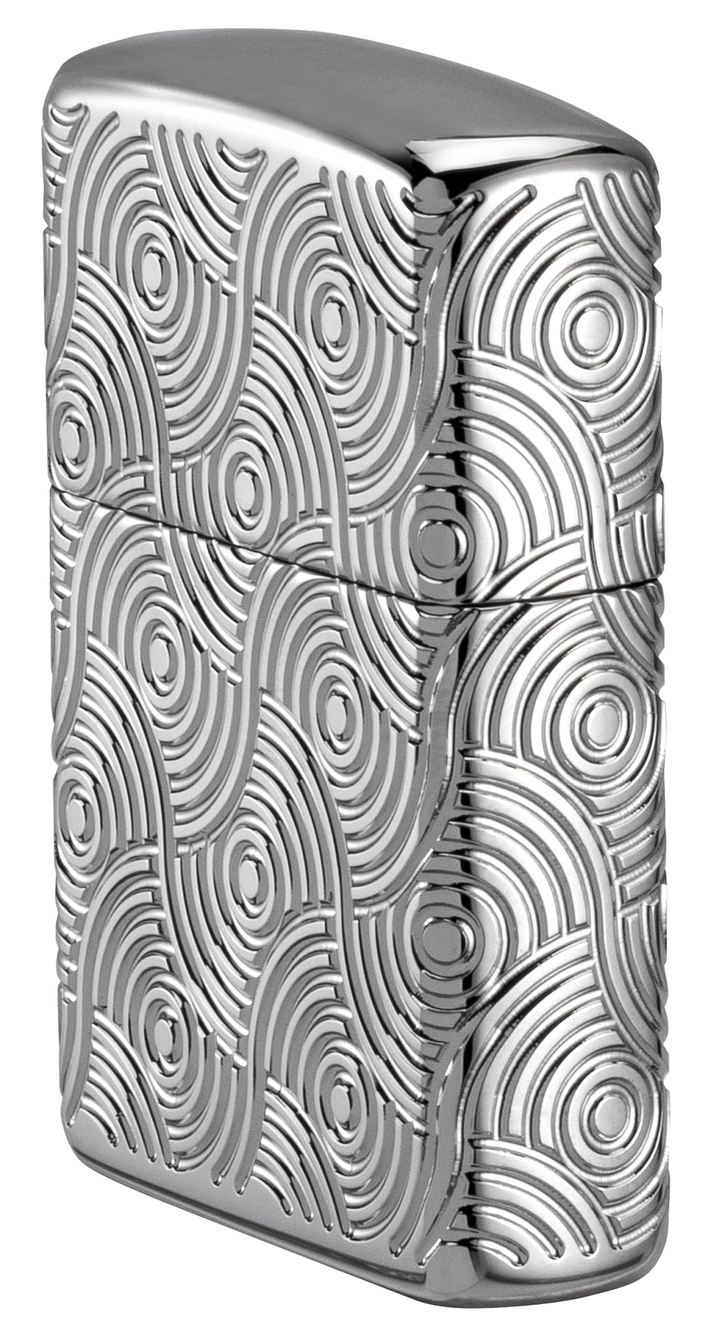 Zippo Lighter, Metal, Armor High Polish Chrome, Standard Size