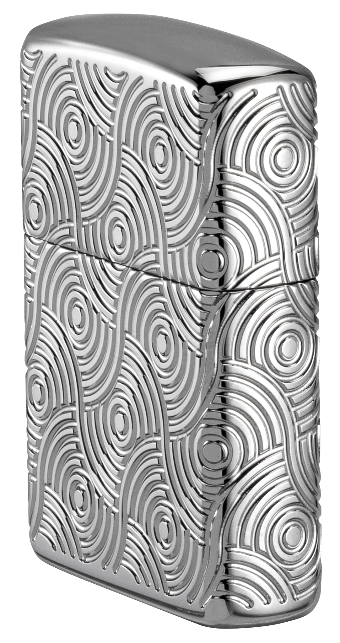 Zippo Lighter, Metal, Armor High Polish Chrome, Standard Size